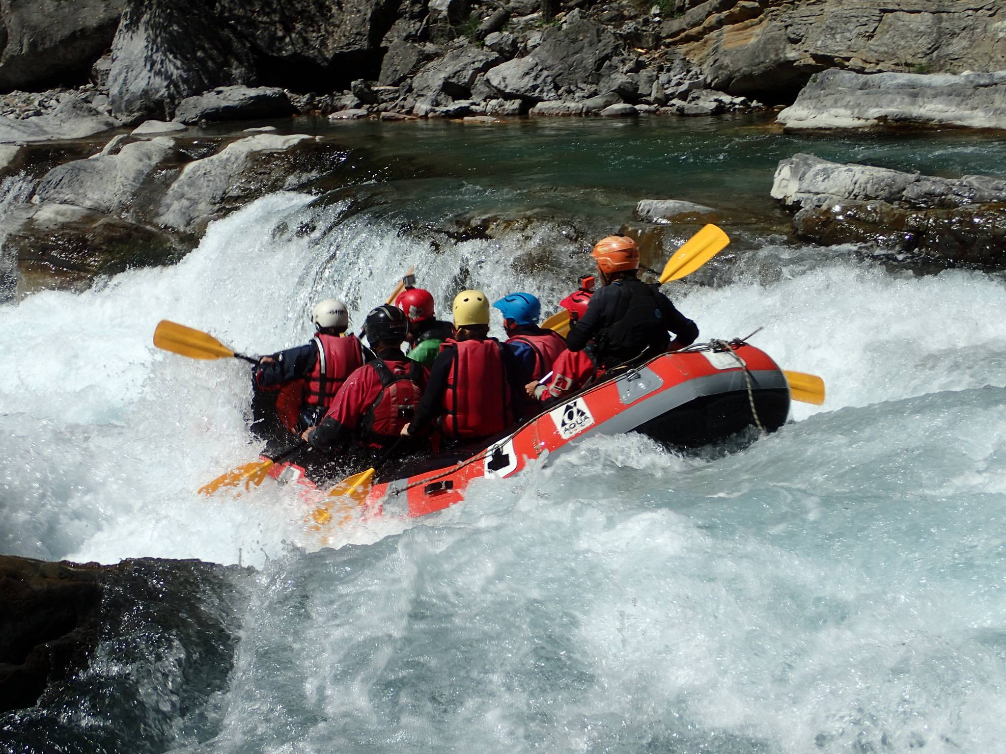 Rafting sur le Guil dans les Hautes Alpes