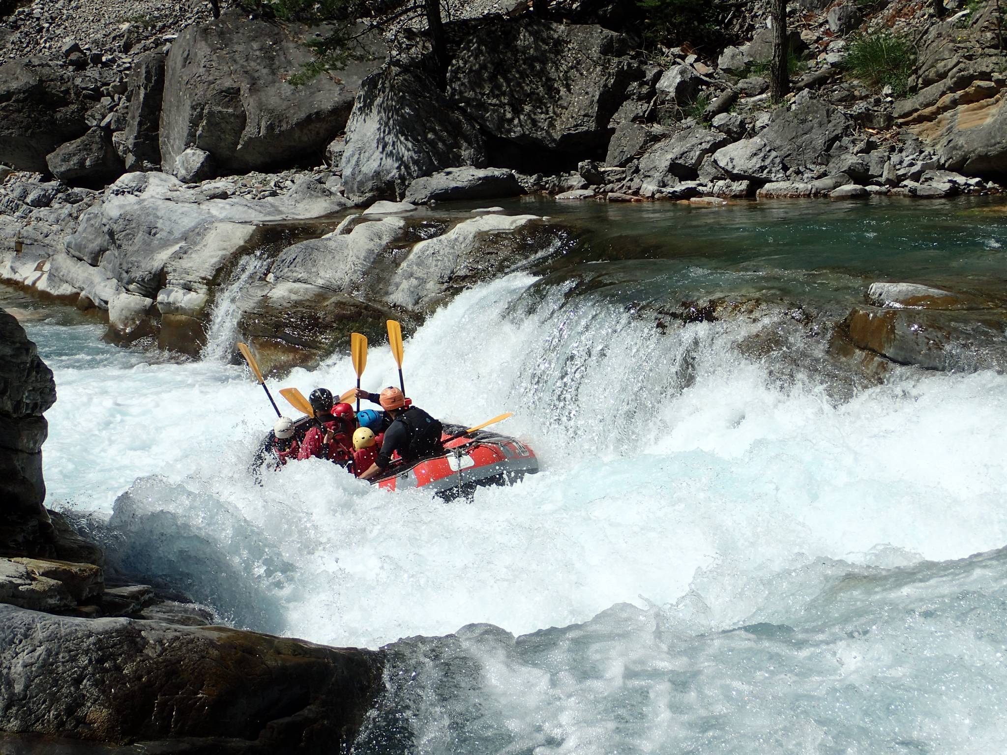 Rafting sur le Guil dans les Hautes Alpes