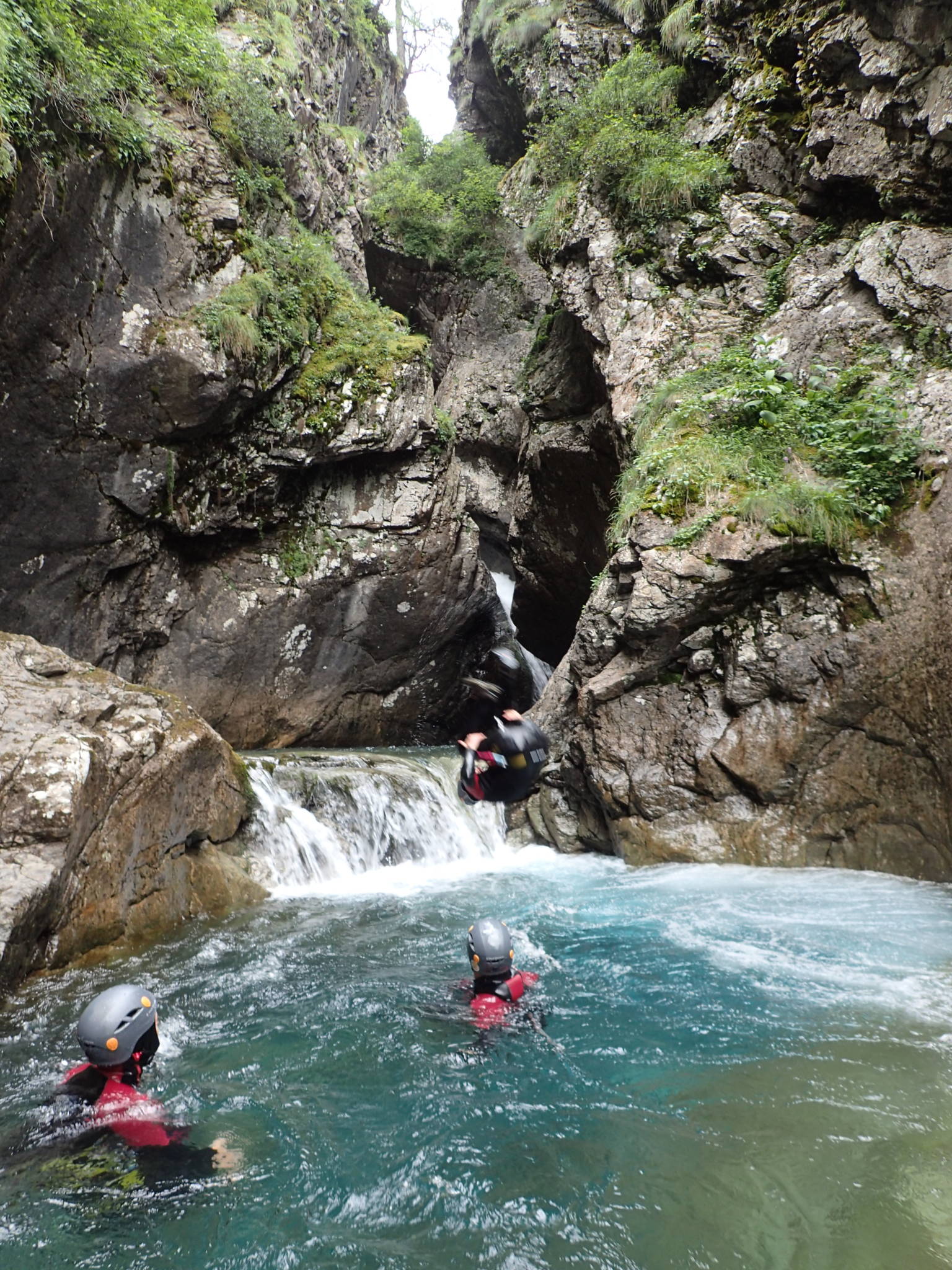 Canyoning dans Oules de Freissinières près de Briançon