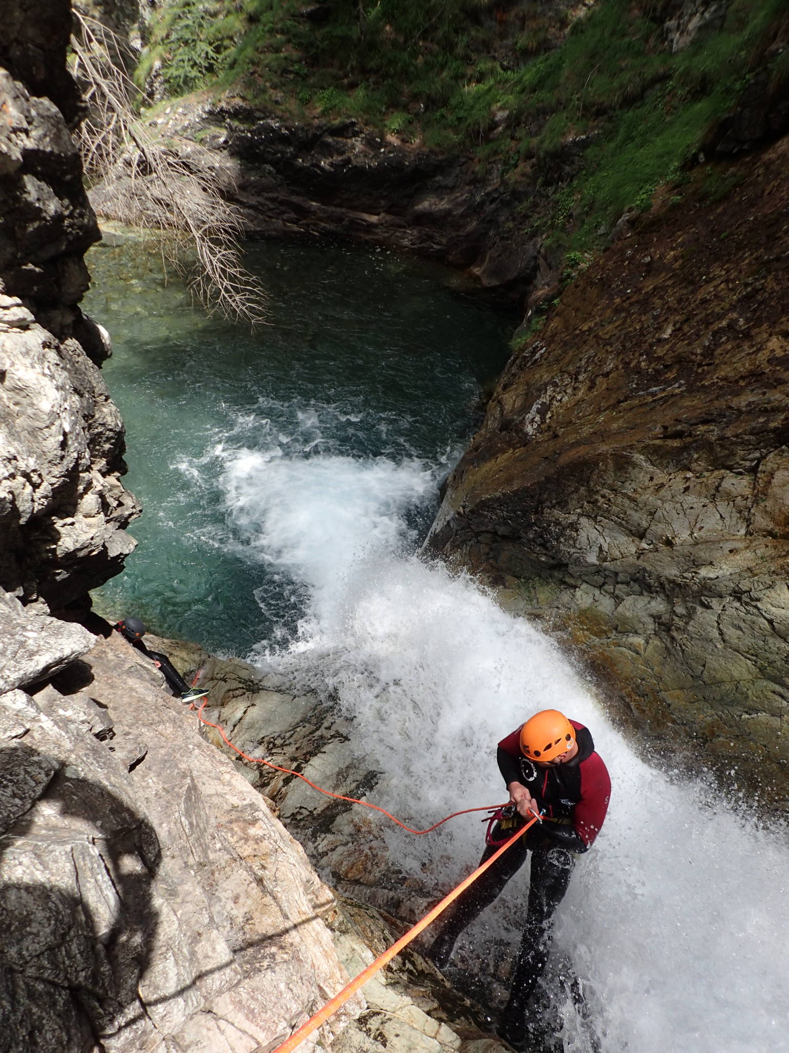 Canyoning dans Oules de Freissinières près de Briançon