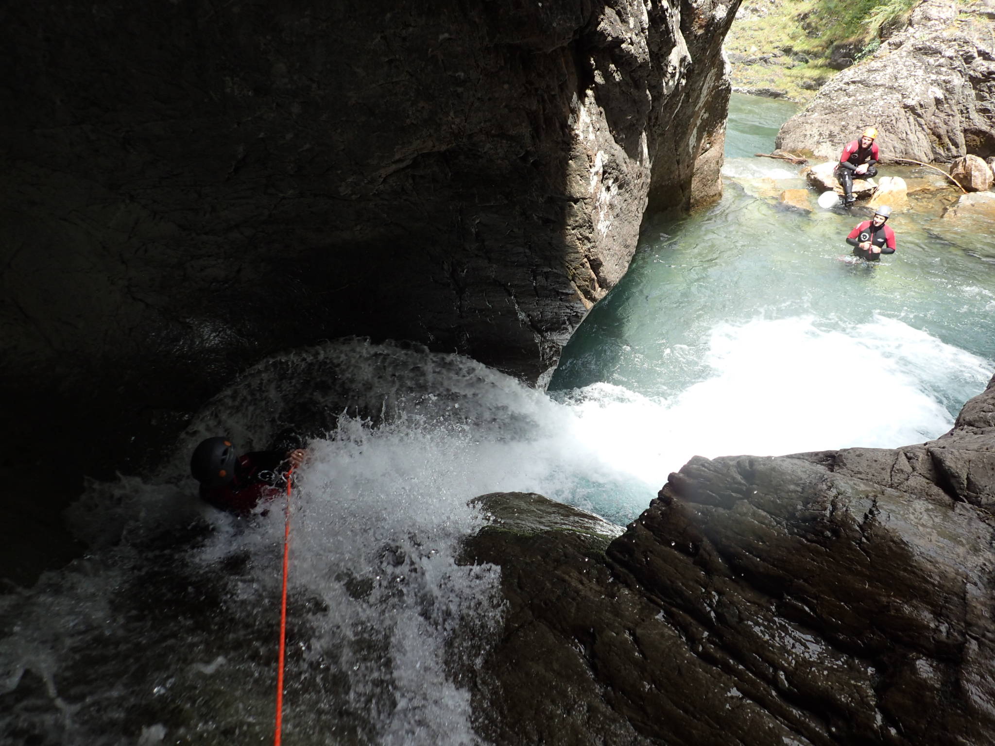 Canyoning dans Oules de Freissinières près de Briançon
