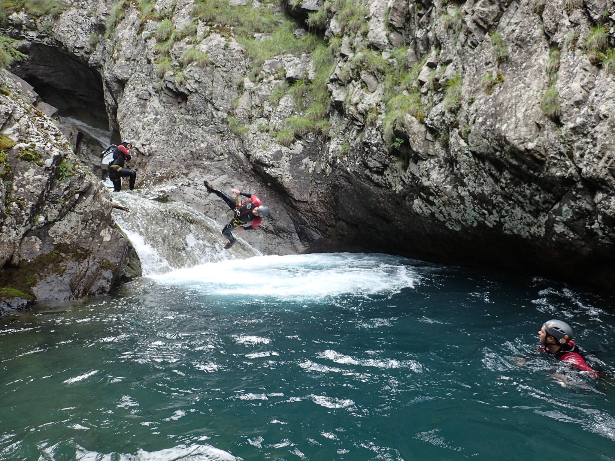 Canyoning dans Oules de Freissinières près de Briançon