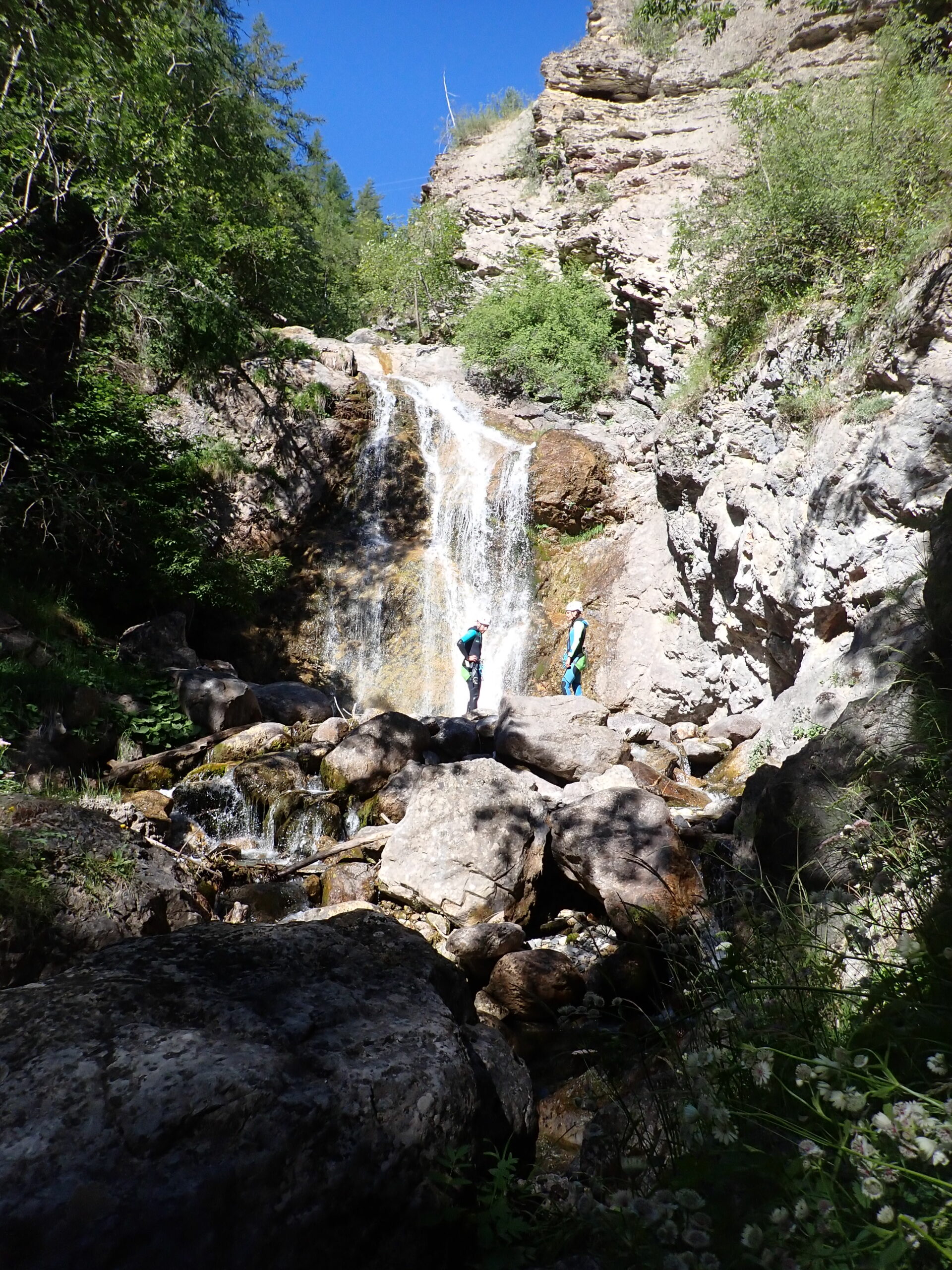 Cascades canyoning Tramouillon bas