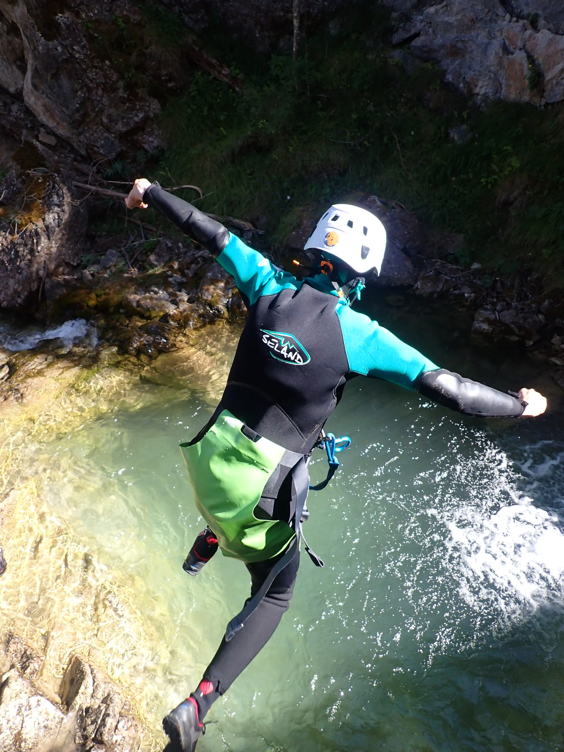 saut canyoning